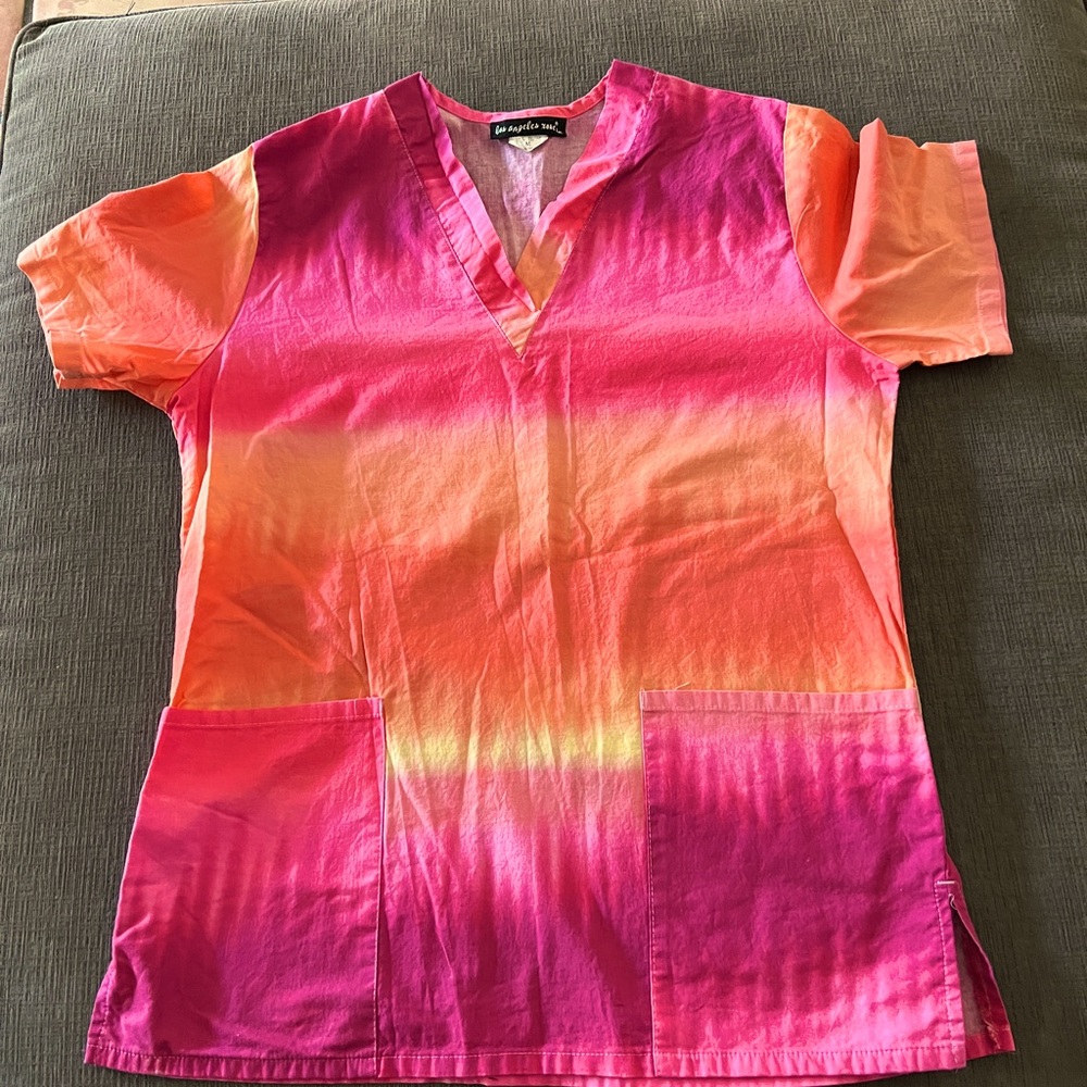 Fun colored Scrub Top Medical